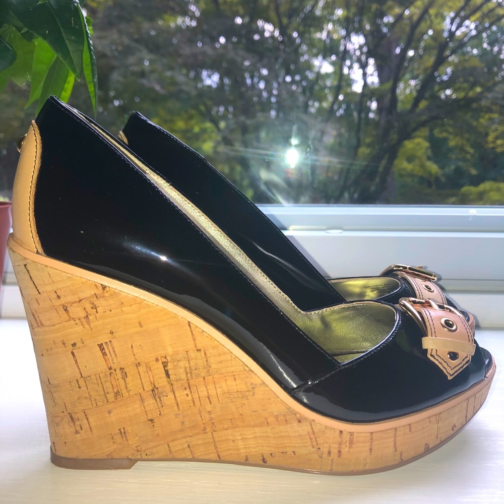 Guess Black Wedges